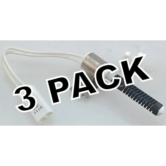 3 Pk, Dryer Igniter replaces LG, AP4439620, PS3527801, 5318EL3001A
