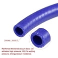 thumbnail image 3 of 10mm ID 3mm Wall Thick 2m Blue Reinforced Silicone Vacuum Tubing 101Psi High-Pressure, 3 of 5