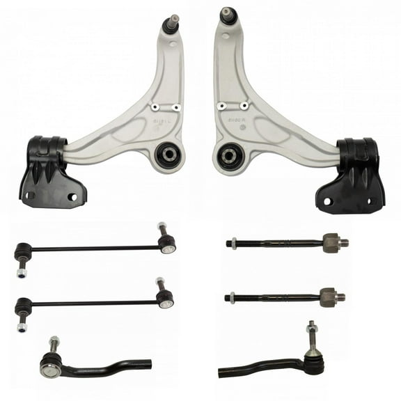 Front Control Arm Ball Joint Sway Bar Link Tie Rod Steering Suspension Kit 8pc PSA64478 Fits select: 2015-2020 FORD EDGE, 2016-2018 LINCOLN MKX