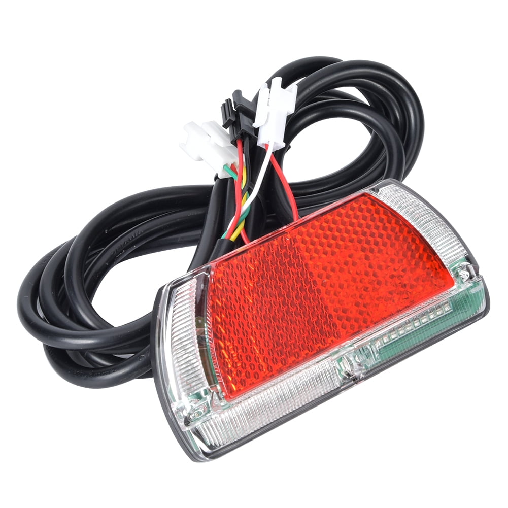 ANGGREK Electric Bike Turn Light 12-48V Universal Electric Bicycle Conversion Brake Light Scoooter Safety Light