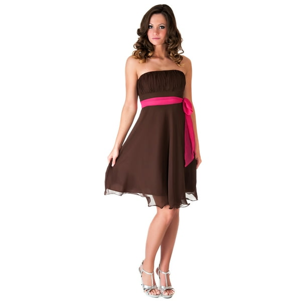 chocolate brown ball gowns