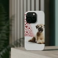thumbnail image 4 of DistinctInk MagSafe Tough Case for Apple iPhone 15 Pro Max (6.7" Screen) - Valentine's Day Soft Coated Wheaten Terrier - Shockproof Protection, 4 of 6