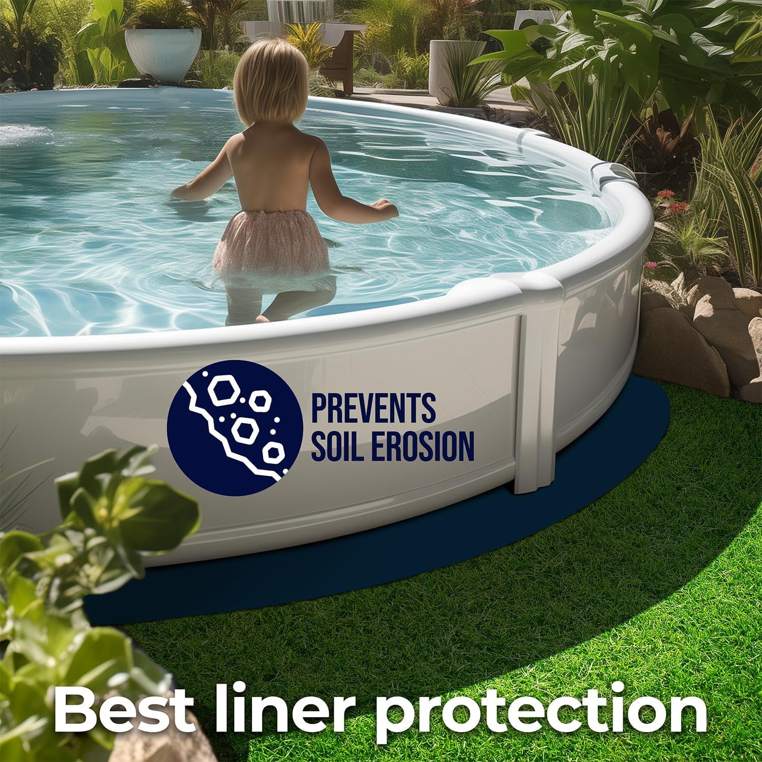 Shop Square 15-Foot Pool Liner Pad for Above Ground Pools