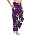 thumbnail image 2 of Fotbe Mardi Gras and Donuts Women's Pajama Pants,Sleepwear Pants,Pj Bottoms Drawstring And Pockets-Small, 2 of 9