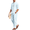 Light Blue, variant on COOFANDY Men's 2 Pieces Cotton Linen Set Long Sleeve Henley Shirts Casual Beach Pants With Pockets Summer Yoga Outfits