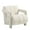 Ivory, variant on Roundhill Furniture Velmor Contemporary Velvet Accent Armchair, Blue