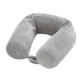 thumbnail image 1 of Memoria de Espuma de Viaje Almohada para El Cuello de Viaje ComfortablesEepare Gris Zulema almohada de cuello de viaje, 1 of 8