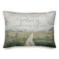 thumbnail image 2 of Creative Products May Your Journey Lead You Home 20 x 14 Spun Poly Pillow, 2 of 3