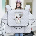 thumbnail image 4 of Electric Car Windshield Cover Summer Sunscreen Cover Battery Motorcycle Windproof Breathable Sunshade Cover Tricycle Spring and Autumn Thin, 4 of 7
