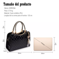 thumbnail image 5 of Bolso Mano Mujer Tote Bolsa Dama Gran Capacidad Impermeable negro, 5 of 5