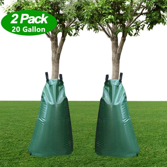 20 Gallon Tree Watering Bag, Heavy-duty Slow Release Watering Bag, Planting Water Bag, Portable Tree Drip Irrigation Bag 2pcs