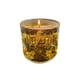 thumbnail image 2 of Vela perfumada navideña en frasco de vidrio con sensor de luz, cera reactiva al calor, ideal para uso doméstico en Navidad, con diseño de árbol de Navidad y calles de Londres., 2 of 5