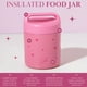 thumbnail image 2 of Frasco de Alimentos Paris Hilton 350ml Acero Inoxidable Aislado Rosa, 2 of 6
