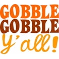 thumbnail image 3 of CafePress - Gobble Gobble Y'all! T Shirt - Men's Classic Cotton T-Shirts, 3 of 3