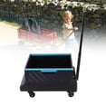 thumbnail image 3 of Folding Wagon Cart, Stainless Steel Heavy Duty Folding Cart  for Home, 3 of 7