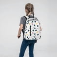 thumbnail image 5 of Naloa Turtles And Corals Print Lightweight DayBackpack Suitable for school, work, shopping, travel, etc., 5 of 5