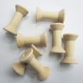 thumbnail image 3 of LOVEVER thread spool 20Pcs Unfinished Wood Spools Empty Wooden Thread Spools for Sewing Crafts, 3 of 7