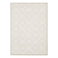thumbnail image 3 of Unique Loom Rushmore Collection Area Rug - Johnson (8' x 11' 8" Rectangle Snow White/Beige), 3 of 7