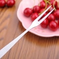 thumbnail image 4 of Homelife 2Pcs Household 2-prong Appetizer Cake Fruit Western Small Fork Kitchen Accessory, 4 of 13