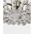 thumbnail image 3 of Warehouse of Tiffany Dawid 14 inch Bohemian Antique White Flush Mount Ceiling Lighted, 3 of 6