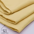 thumbnail image 4 of Your Chair Covers - 90 x 156 Inch Rectangular Polyester Tablecloth Pastel Yellow, 4 of 5