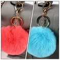 thumbnail image 3 of 8 llaveros con forma de bola de pelo, decorativos, para bolso, 3 of 6