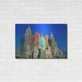 thumbnail image 3 of Luxe Metal Art 'NewYorkLasVegas' by David Manlove, Metal Wall Art, 36"x24", 3 of 7