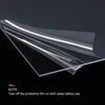 thumbnail image 3 of Uxcell Plastic Sheet  Panel for Picture Frame Replacement Craft Clear 8x10x0.03 inch, 3 of 7