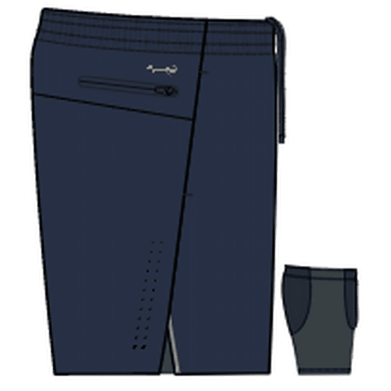 Russell Men s Performance 9 2 in 1 Stretch Woven Short with Boxer Liner Walmart