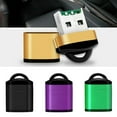 thumbnail image 3 of PC Laptop Plastic Lid Phone Card reader Camera Micro SD TF Memory Card High Speed Mini USB 2.0 Card Reader, 3 of 9