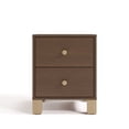 thumbnail image 4 of Storkcraft California 2 Drawer Nightstand, Hazelnut and Driftwood, 4 of 12