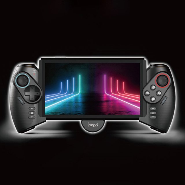 Controlador de juego Shock Six-Axis Turbo para consola Switch/Switch OLED (negro)