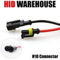 thumbnail image 4 of HID-Warehouse AC HID Xenon Replacement Bulbs - H10 / 9140 6000K - Light Blue 1 Pair, 4 of 4