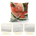 thumbnail image 4 of SHANXI  Summer Pillow Covers Vintage Melon Pineapple Throw Pillow Covers Summer Farmhouse Cushion Case Decor for Sofa Couch 20x20in, 4 of 5