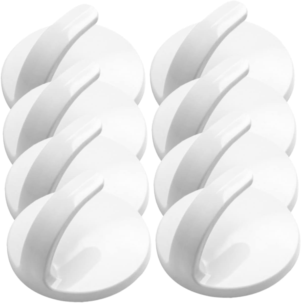 8pcs Hook Refrigerator Hooks Locker Hooks Heavy Duty