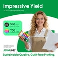 thumbnail image 5 of 564XL Ink Cartridges Combo Pack 5-Pack (2Black/1Cyan/1Magenta/1Yellow) Compatible for HP564 Ink Cartridges for DeskJet 3520 OfficeJet 4622 Printers, 5 of 10