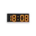 thumbnail image 1 of Wosthever Reloj digital LED Estilo simple Pantalla de fecha Reemplazo 5 Engranaje Función de repetición Control de sonido Alarmas Termómetro Decoración del hogar tipo 3 Wosthever HA084277-03B, 1 of 6