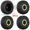 Green, variant on RC Car Wheel Tire 2.8"17mm Hex Tyre Fits for 1/7 Traxxas UDR ARRMA Short Truck Buggy
