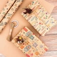 thumbnail image 2 of Papel de Regalo Kraft, Reciclable Papel Envoltura Envolver Regalos Papeles Craft con Pegatinas, Cintas Adhesivas de Doble Cara y Cintas para Cumpleaños Navidad, 2 of 4