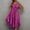 Purple, variant on LINGLANG Women's V Neck Ice Silk Slip Nightgown Spaghetti Strap Satin Like Sleep Dress Soft Lightweight Breathable Summer Lounge Nightshirt Elegant Comfortable Homewear Sleepwear