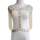 thumbnail image 2 of Collar de cadena del cuerpo jinwen Borla Arnés Cintura Bikini dorado, 2 of 8