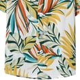 thumbnail image 5 of Coerni Boys Hawaiian Shirt Short Sleeve Button Down Shirts Toddler Lapel Top Kids Baby Summer Casual Tropical Beach Clothes, 5 of 5