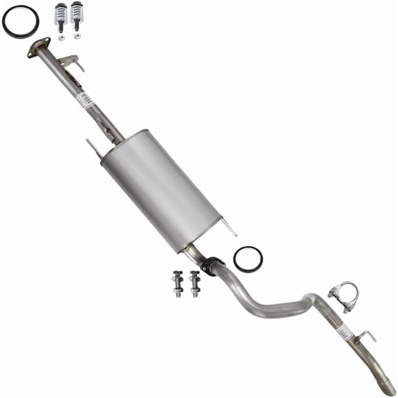 Northeastern Exhaust Stainless Steel Muffler & Tail Pipe Exhaust Kit Fits 2010–2023 Toyota 4Runner 4.0L – Direct Fit