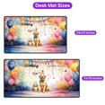 thumbnail image 5 of Happy Birthday to Golden Retriever Kitten Party Balloons Cake Desk Mat Full Keyboard Mouse Pad Goldens Dog Lover Gifts Idea Large Mousepad - 00027, 5 of 5
