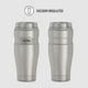 thumbnail image 2 of Vaso de viaje THERMOS Stainless King de 470 ml con aislamiento al vacío, 2 of 6