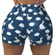 thumbnail image 2 of Fotbe Cute Goose On Blue Sky Shorts Sin Costuras – Shorts Deportivos de Cintura Alta para Mujer, Elásticos para Gimnasio, Yoga, Running o Ciclismo-Medium, 2 of 8
