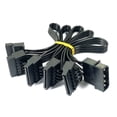 thumbnail image 3 of Cable de Alimentación Bsvklp para Disco Duro Molex 4 Pines a 5 SATA 15 Pulgadas, 3 of 9