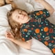 thumbnail image 5 of Balery Autumn with Pumpkins Conjunto de Pijama Infantil de Manga Corta con Estampado – Ropa de Dormir de Algodón Suave-Small, 5 of 6