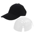 thumbnail image 1 of EIMELI Cap Bump Hat Insert Baseballmen Safety Capsconstruction Hardhats Shaper Universal Hard Black Adjustable Hats Insert, 1 of 6