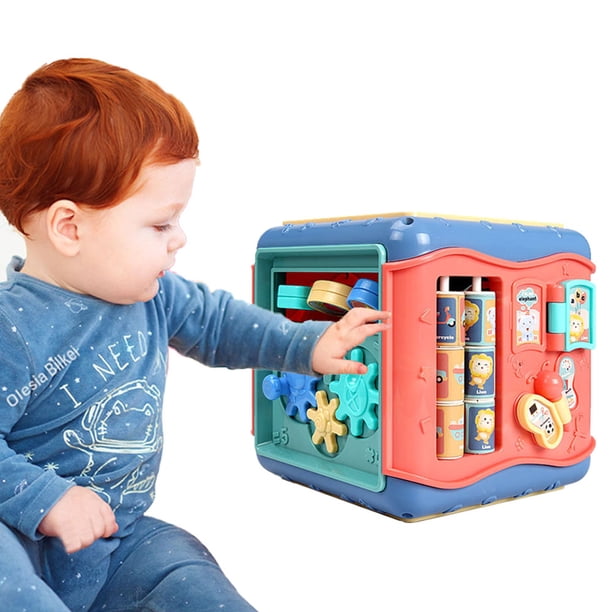 Juguetes Para Bebés, Cubo De Actividad, Instrumentos Musicales, Juego En Forma Montessori, Caja Educativa De Desarrollo Infantil Para Niños De 13 A 24 Meses Muyoka Hogar